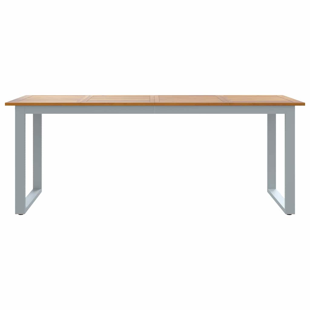 Mesa De Jardín Madera De Acacia Sólida