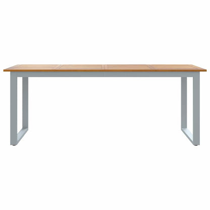 Mesa De Jardín Madera De Acacia Sólida