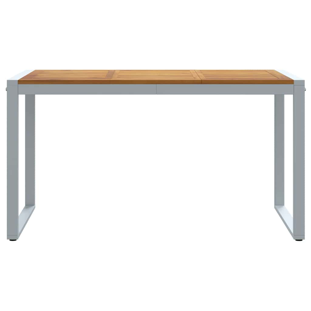 Mesa De Jardín Madera De Acacia Sólida