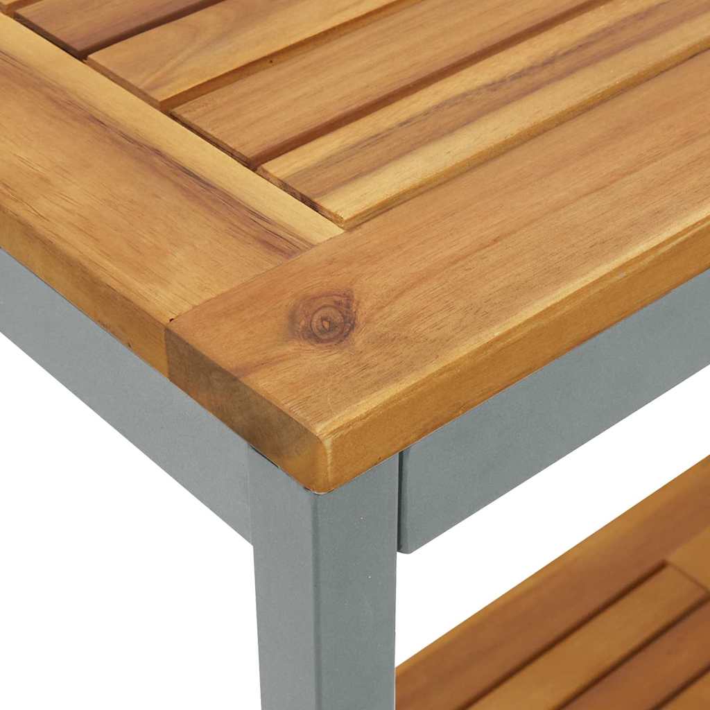 Mesa De Exterior Con Estante