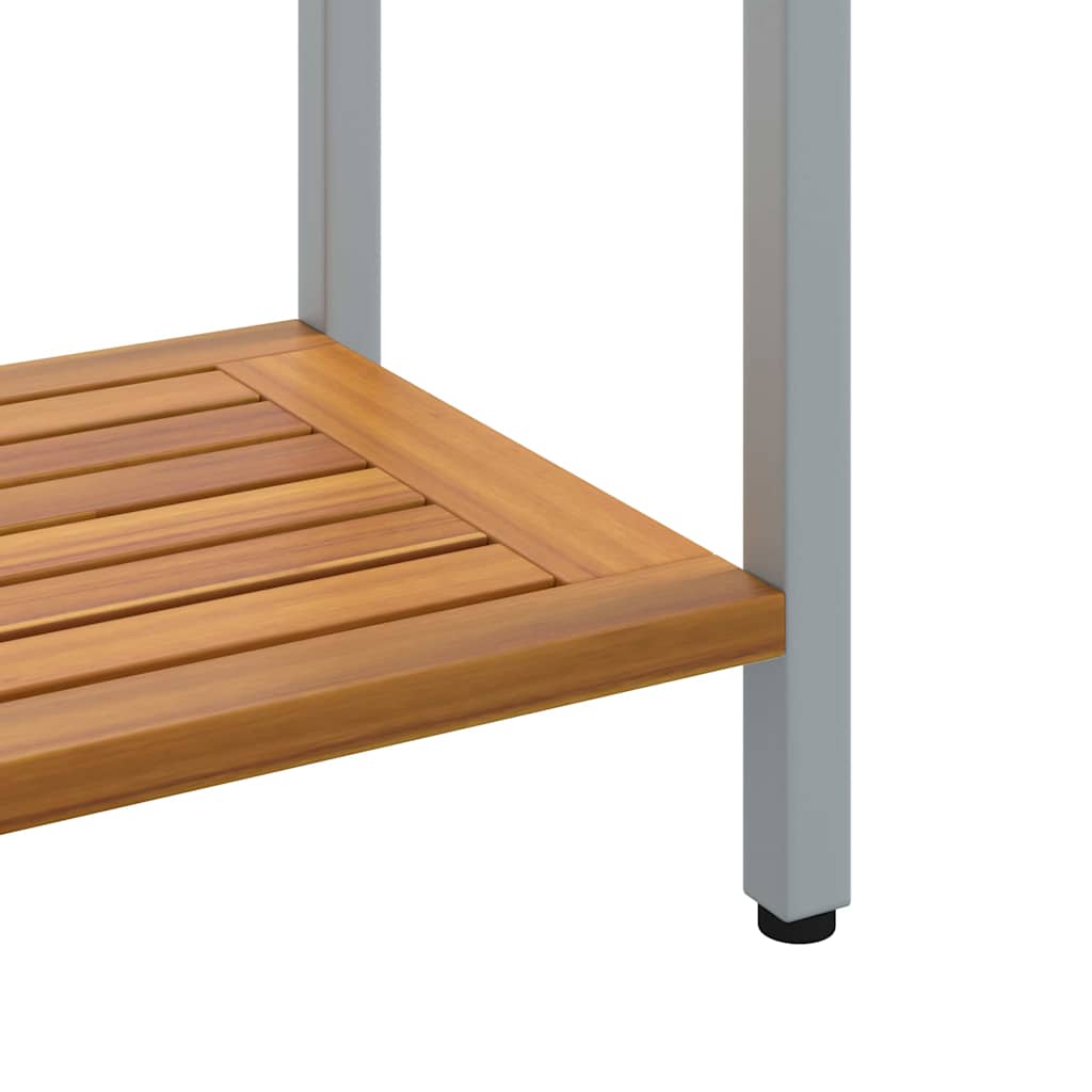 Mesa De Exterior Con Estante