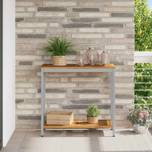 Mesa De Exterior Con Estante