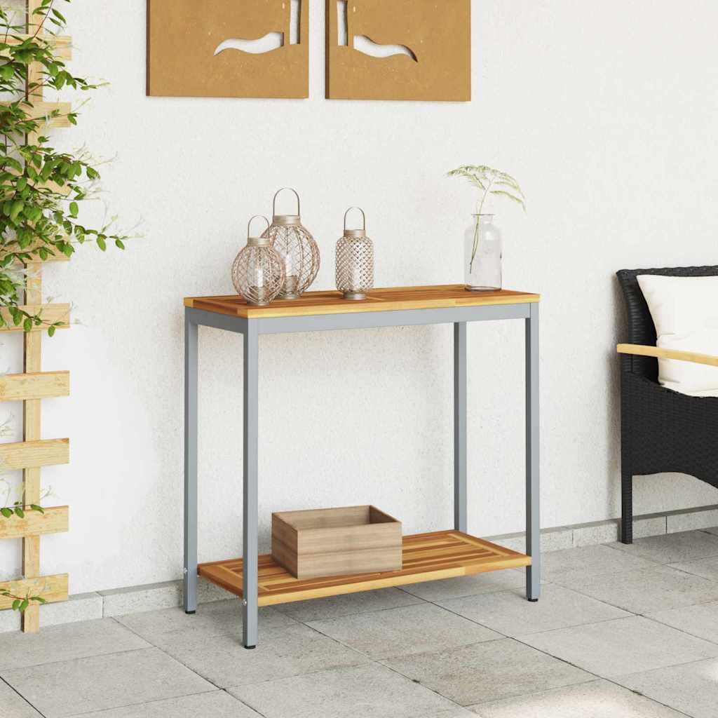 Mesa De Exterior Con Estante
