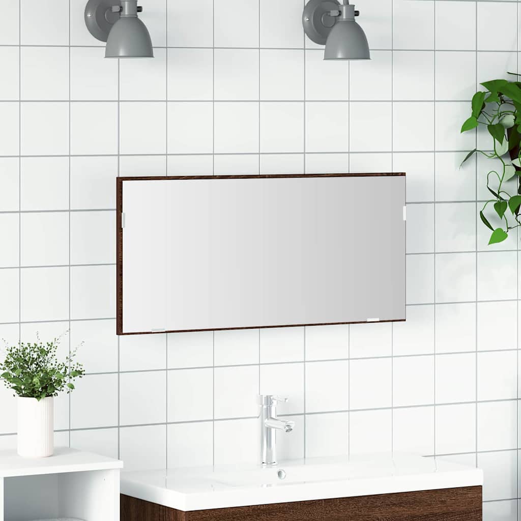 Espejo De Baño Acrílico 80X8,5X37 Cm