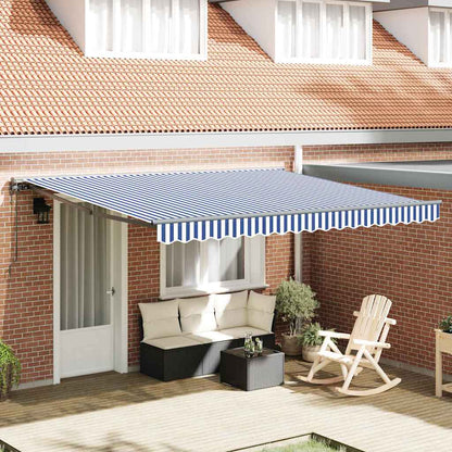 Toldo Retráctil Aluminio Y Tela Gris 3X2,5 M