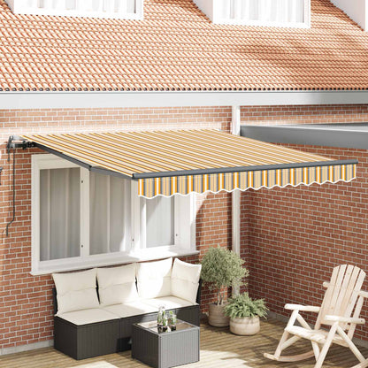 Toldo Retráctil Automático Gris