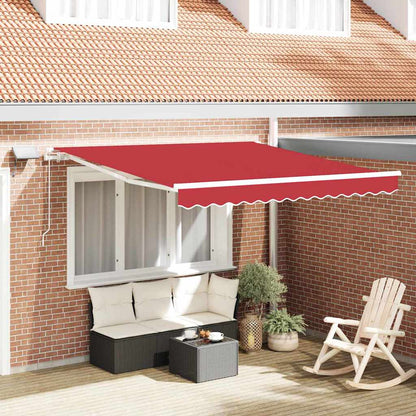 Toldo Retráctil Manual Con Led