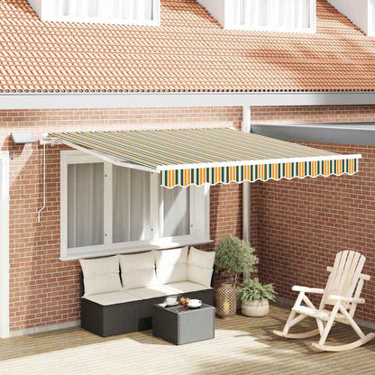 Toldo Retráctil Manual Con Led