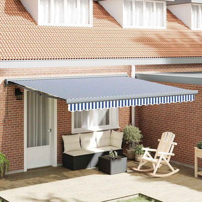 Toldo Retráctil Aluminio Y Tela Gris 3X2,5 M