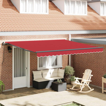 Toldo Retráctil Automático Gris