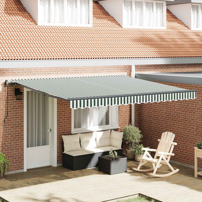 Toldo Retráctil Automático Gris