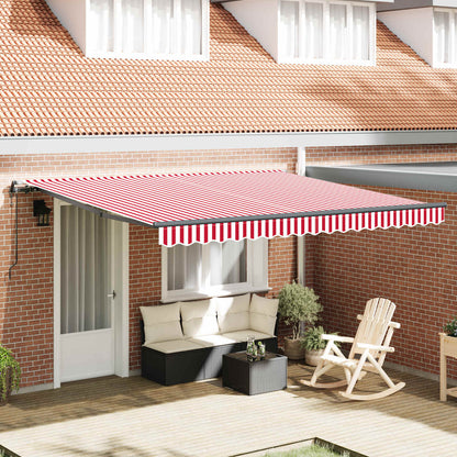 Toldo Retráctil Automático Gris
