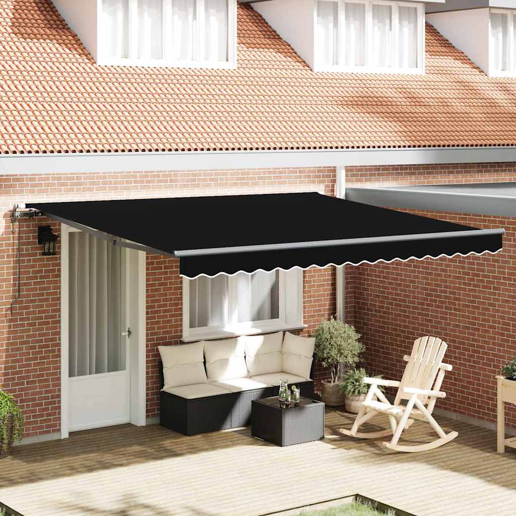 Toldo Retráctil Automático Gris