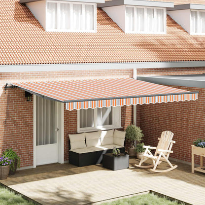 Toldo Retráctil Automático Gris
