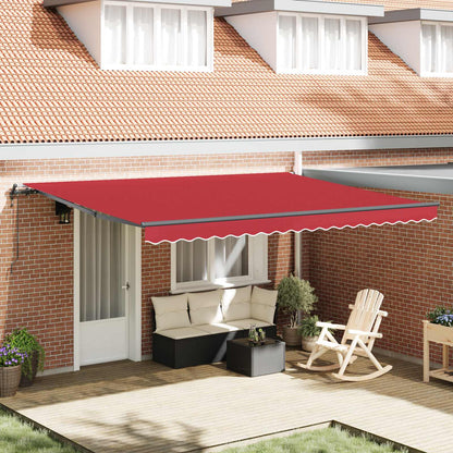 Toldo Retráctil Automático Gris