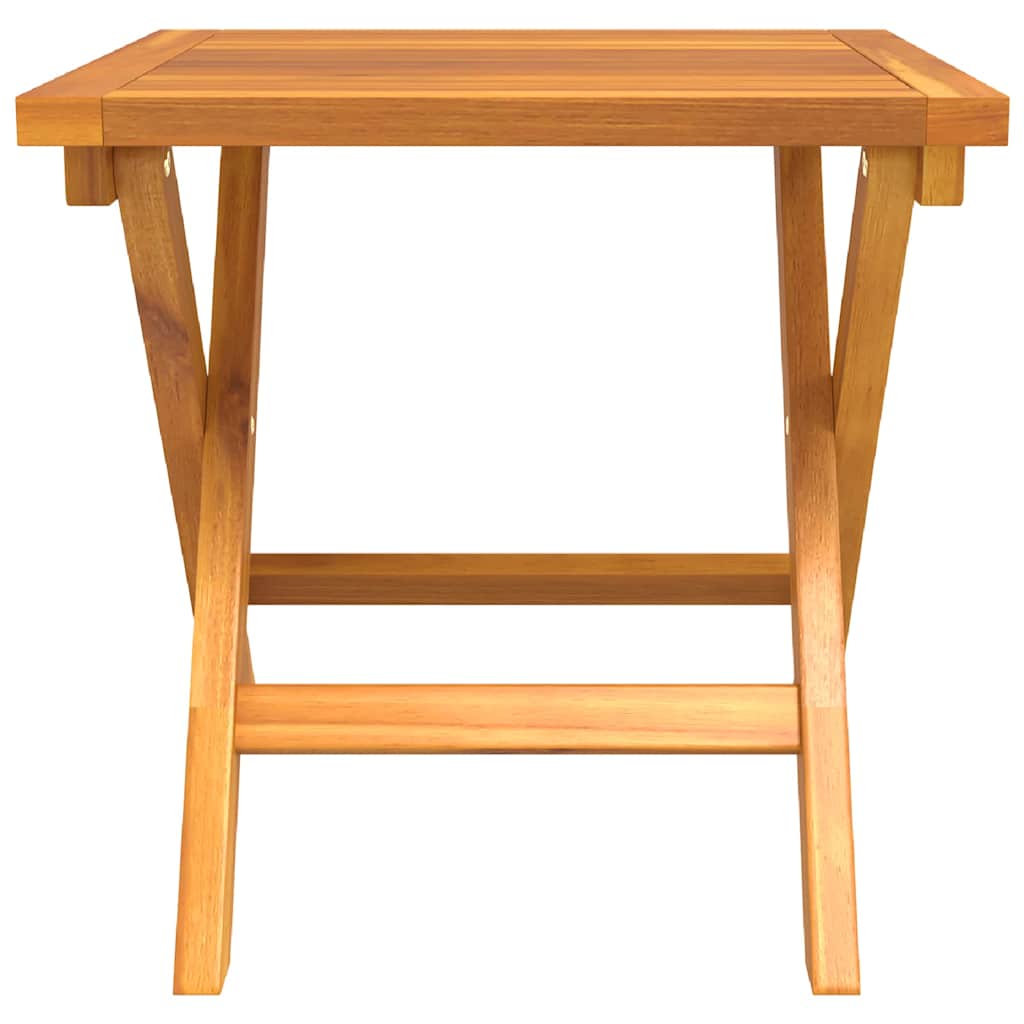 Tumbona 3 Pcs Marrón Madera De Acacia Sólida