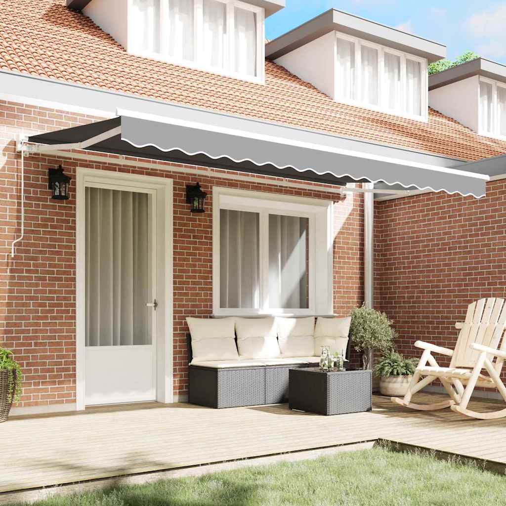 Estructura Del Toldo Manual Ajustable 4 X 2 M Acero