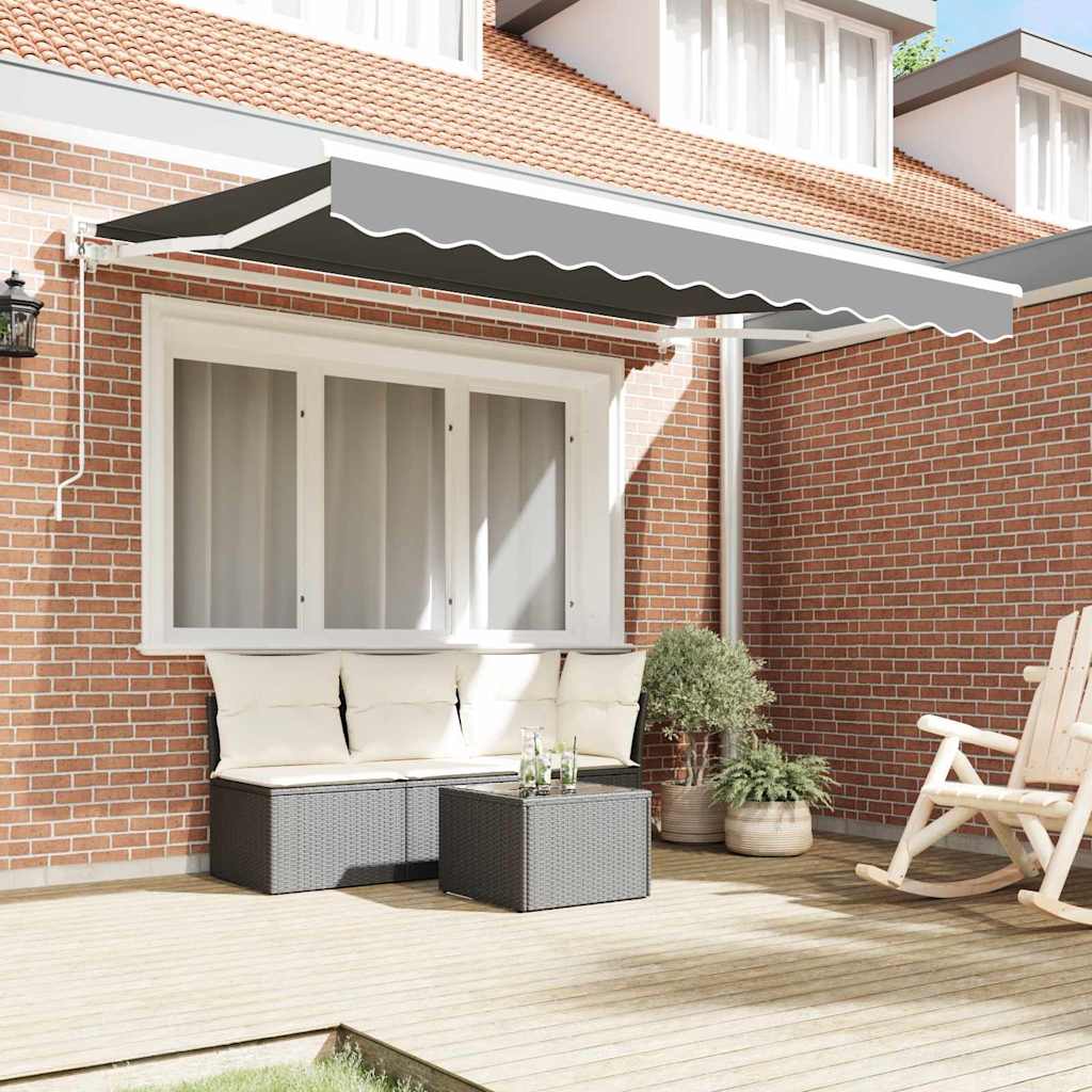 Estructura Del Toldo Ajustable 3,5 X 2 M Acero