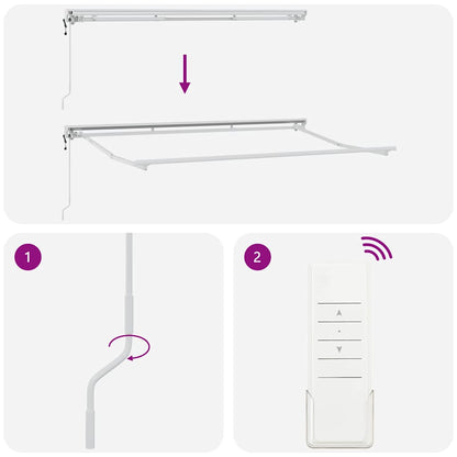 Estructura Del Toldo Ajustable 3,5 X 2 M Acero