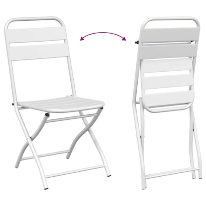 Silla De Jardín Plegable 2 Pcs 42 X 52 X 82Cm