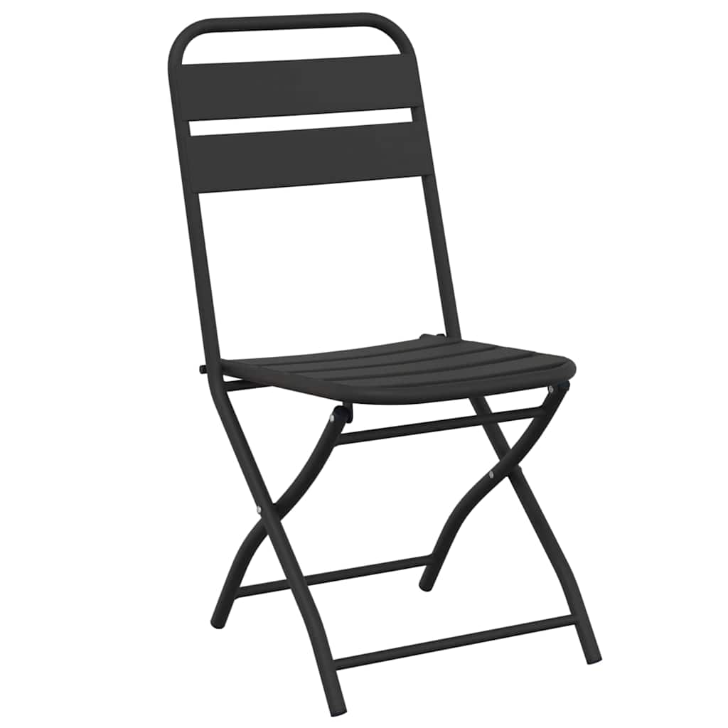 Silla De Jardín Plegable 2 Pcs 42 X 52 X 82Cm