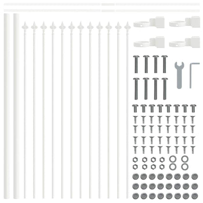 Valla De Jardín 2 Pcs 3,4 X 0,6 M