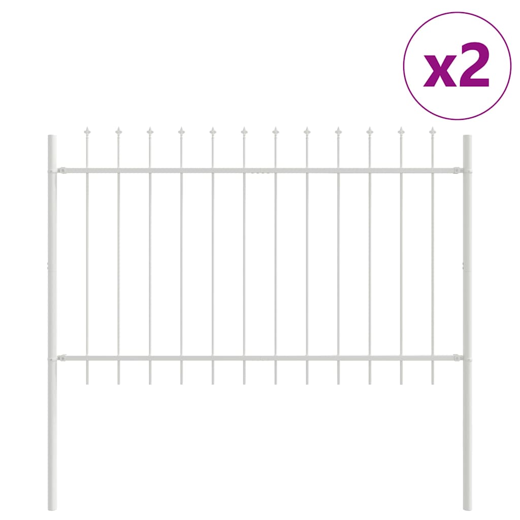 Valla De Jardín 2 Pcs 3,4 X 1 M