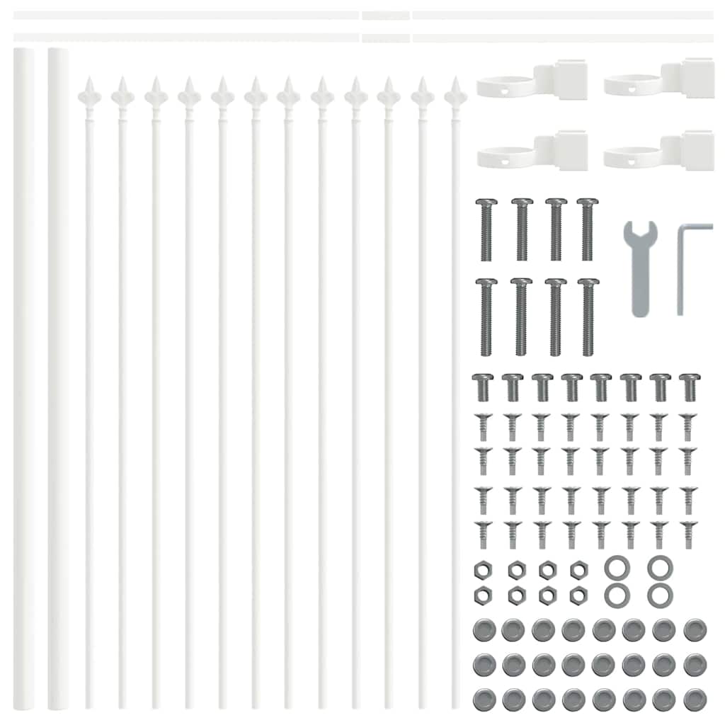 Valla De Jardín 3 Pcs 5,1 X 0,6 M