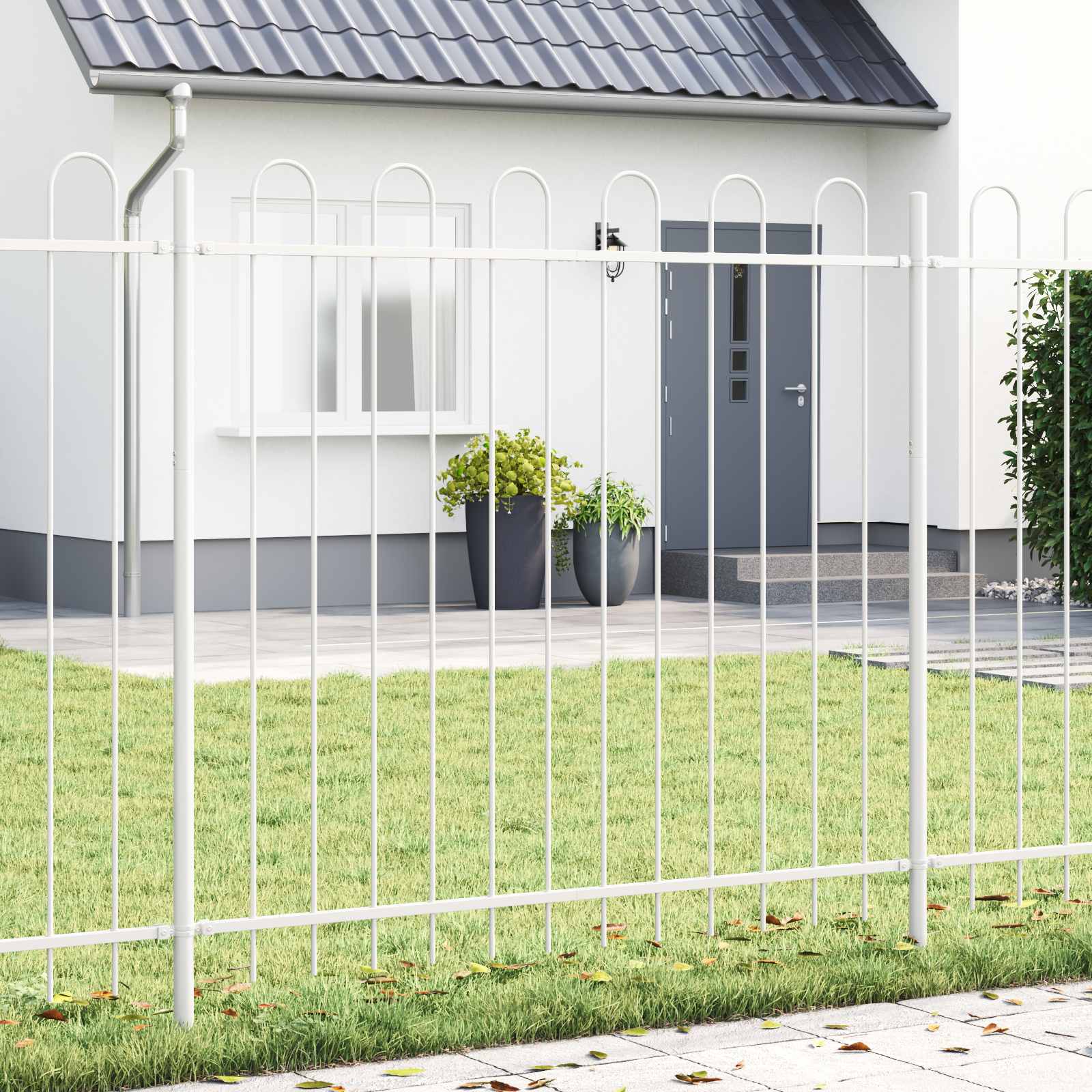 Valla De Jardín 3 Pcs 5,1 X 0,8 M