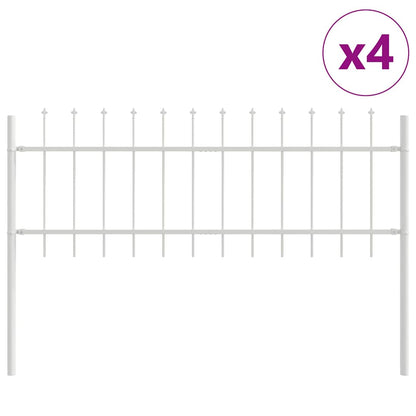 Valla De Jardín 4 Pcs 6,8 X 0,6 M