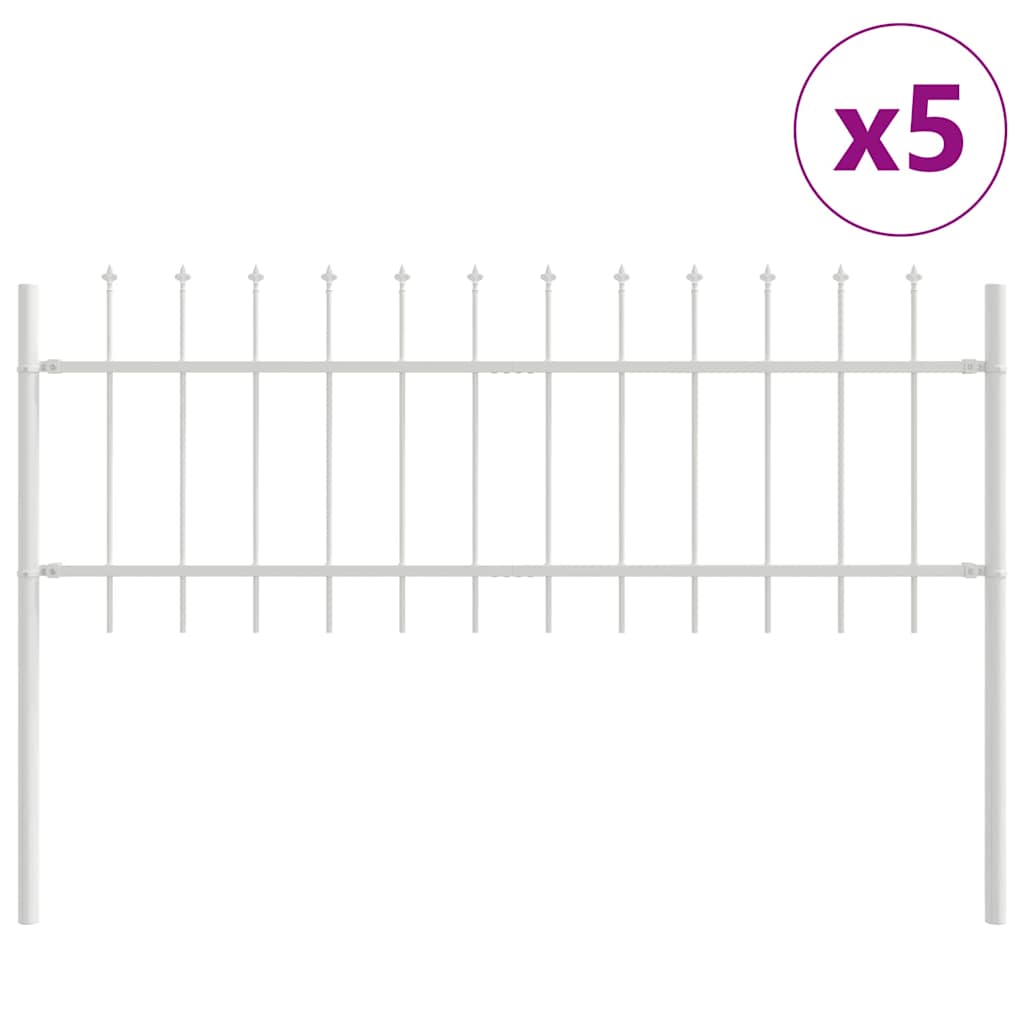 Valla De Jardín 5 Pcs 8,5 X 0,6 M