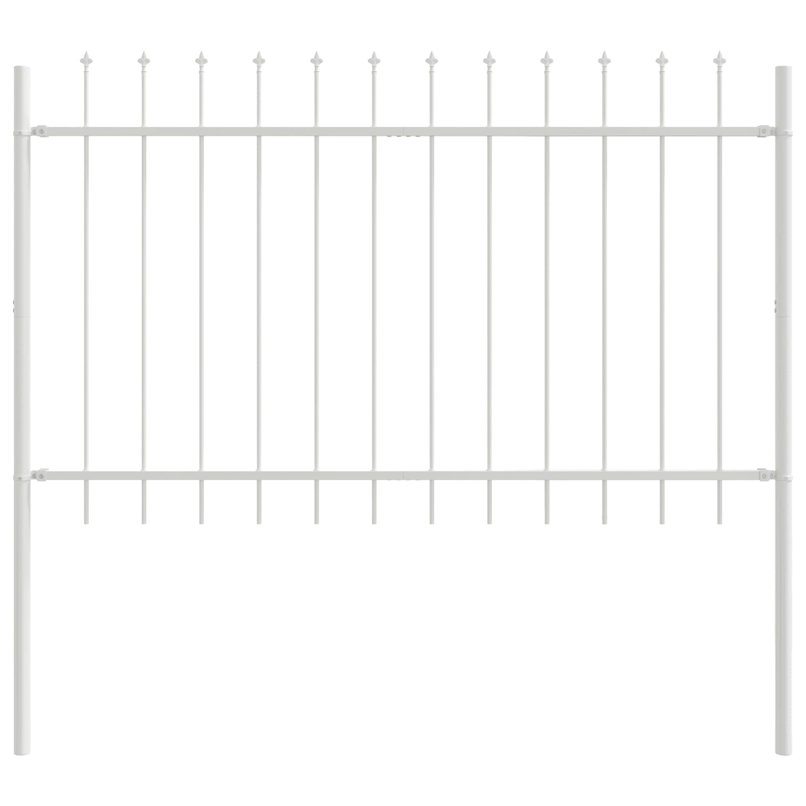 Valla De Jardín 5 Pcs 8,5 X 0,8 M