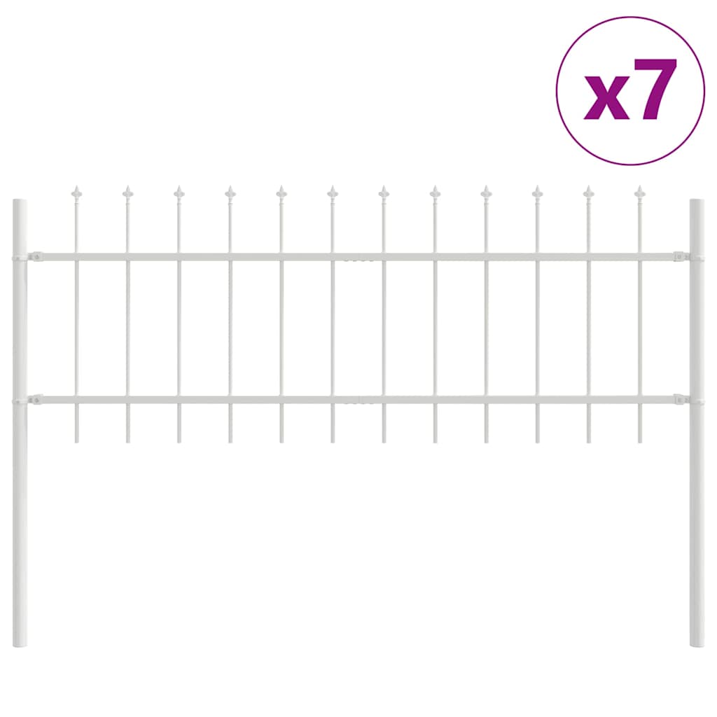 Valla De Jardín 7 Pcs 11,9 X 0,6 M
