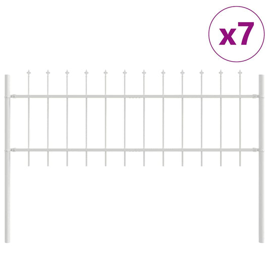 Valla De Jardín 7 Pcs 11,9 X 0,6 M