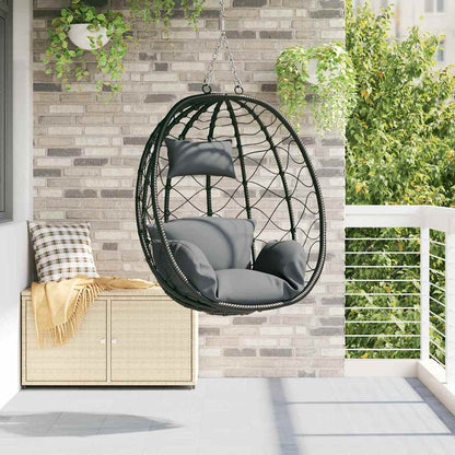 Silla Huevo Colgante 91,5 X 54,5 X 107 Cm Ratán Sintético