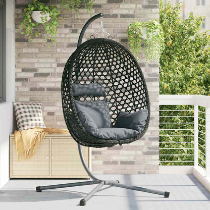 Silla Huevo Colgante Manual 104 X 100 X 191 Cm