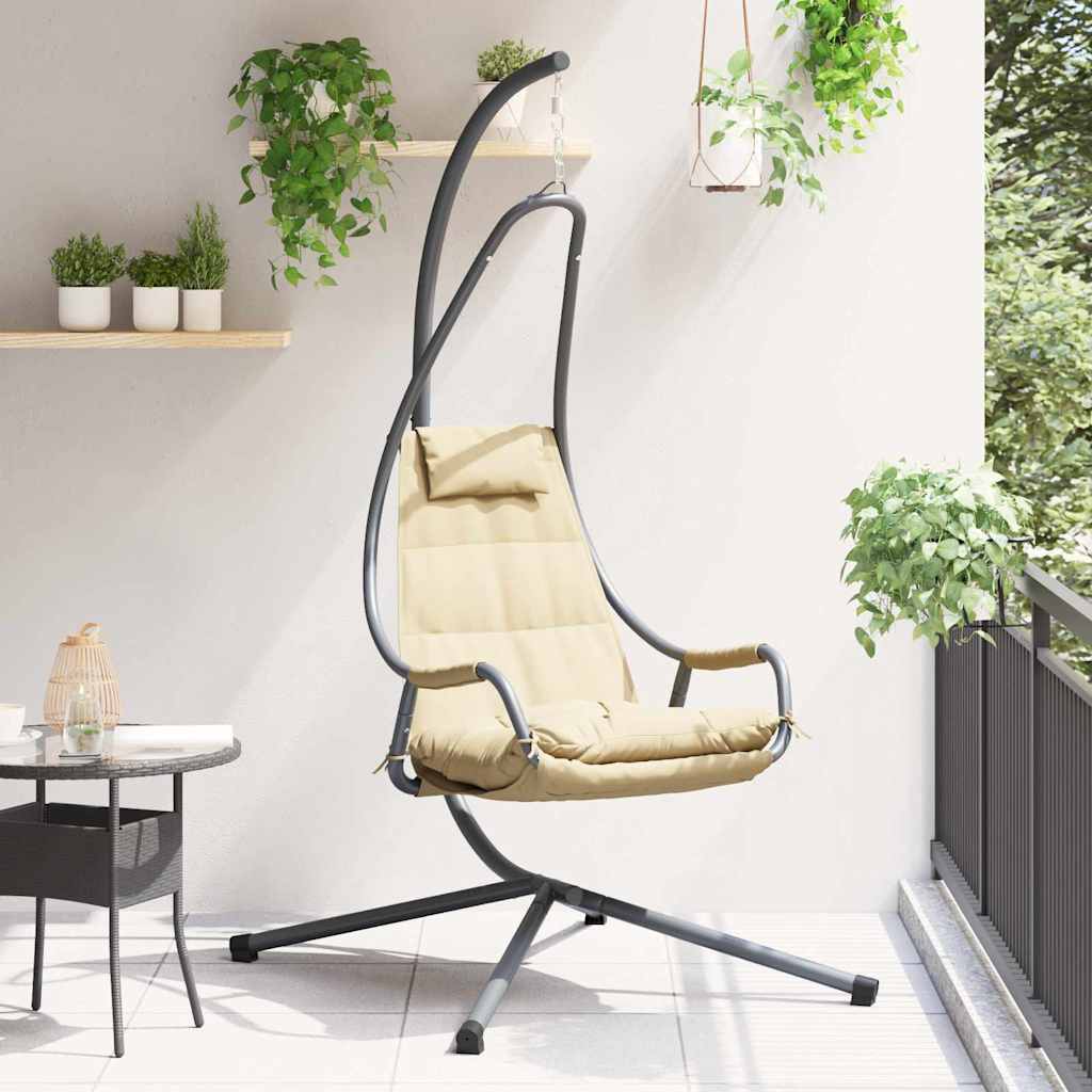 Silla Huevo Colgante Manual 94 X 107 X 196,5 Cm Acero
