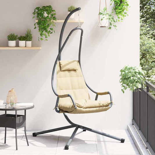 Silla Huevo Colgante Manual 94 X 107 X 196,5 Cm Acero