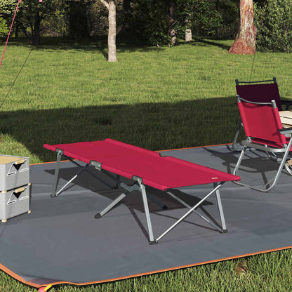Cama De Camping Plegable Manual 2 Pcs 194 X 62,5 X 42,5 Cm