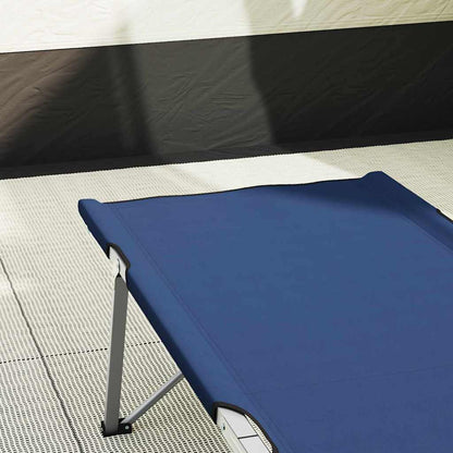 Cama De Camping Plegable Manual 2 Pcs 194 X 62,5 X 42,5 Cm