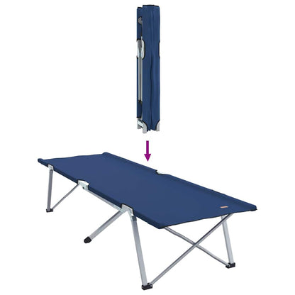 Cama De Camping Plegable Manual 2 Pcs 194 X 62,5 X 42,5 Cm