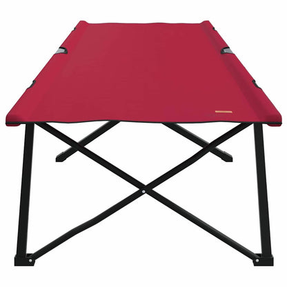 Cama De Camping Plegable Manual 2 Pcs 206 X 76 X 74 Cm