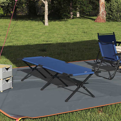 Cama De Camping Plegable Manual 2 Pcs