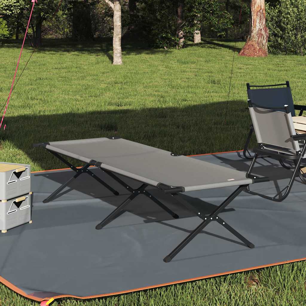 Cama De Camping Plegable Manual 2 Pcs