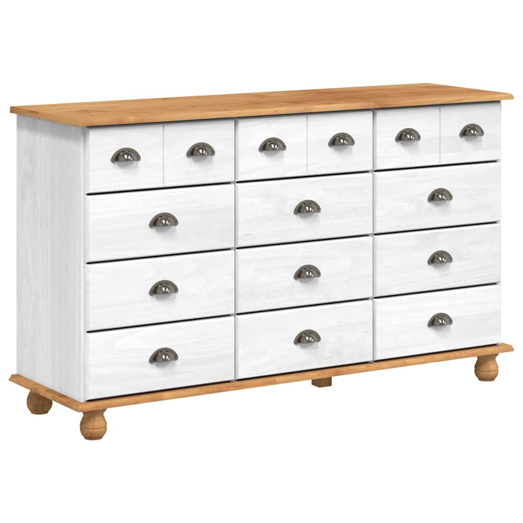 Cajón De Gaveta Askim 79 X 40 X 133,5 Cm Madera De Pino Macizo