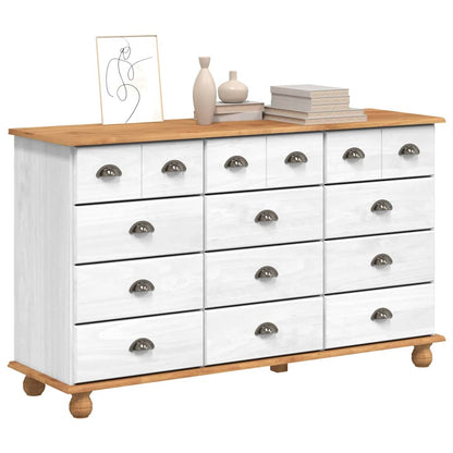 Cajón De Gaveta Askim 79 X 40 X 133,5 Cm Madera De Pino Macizo
