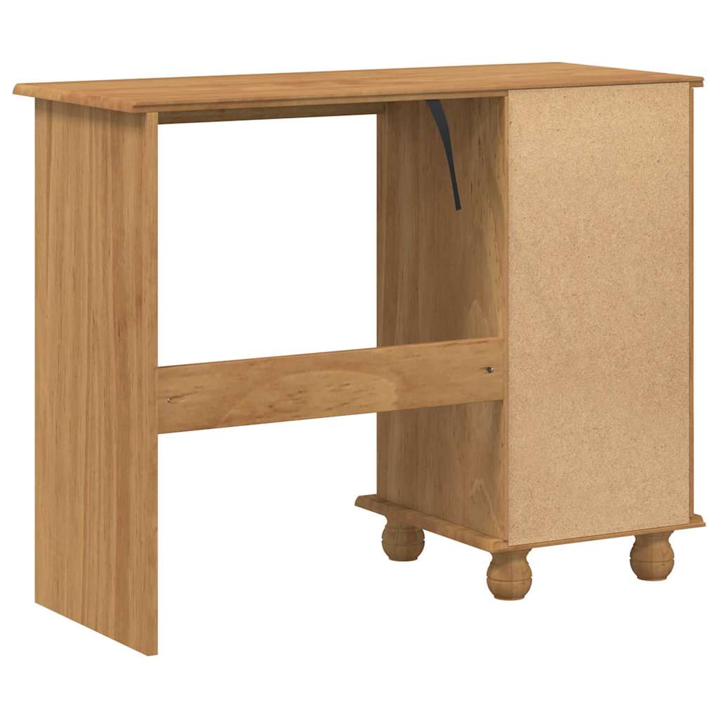 Escritorio Askim 95 X 40 X 75 Cm Madera De Pino Macizo