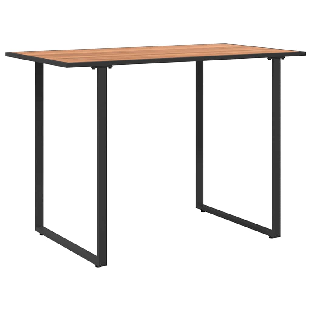 Mesa De Jardín 100 X 55 X 70 Cm Madera