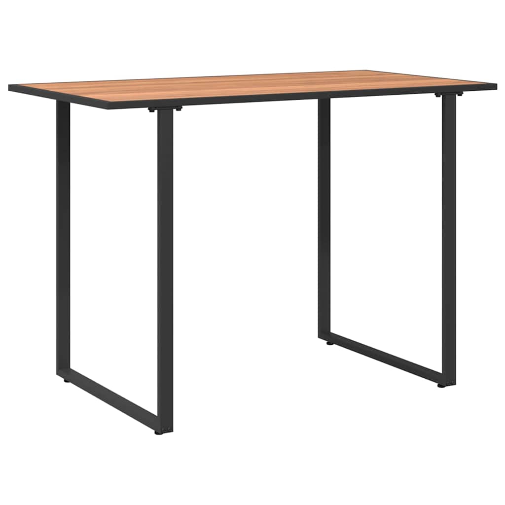Mesa De Jardín 100 X 55 X 70 Cm Madera