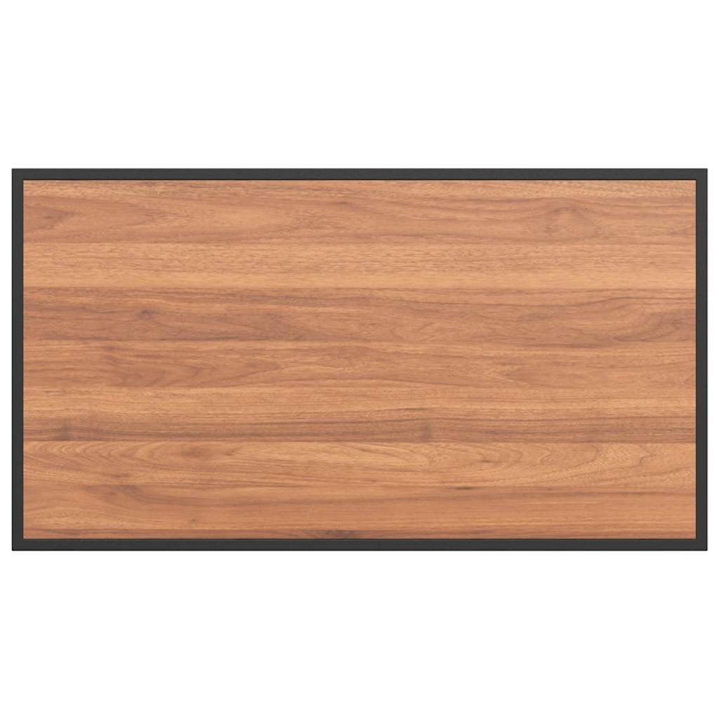 Mesa De Jardín 100 X 55 X 70 Cm Madera
